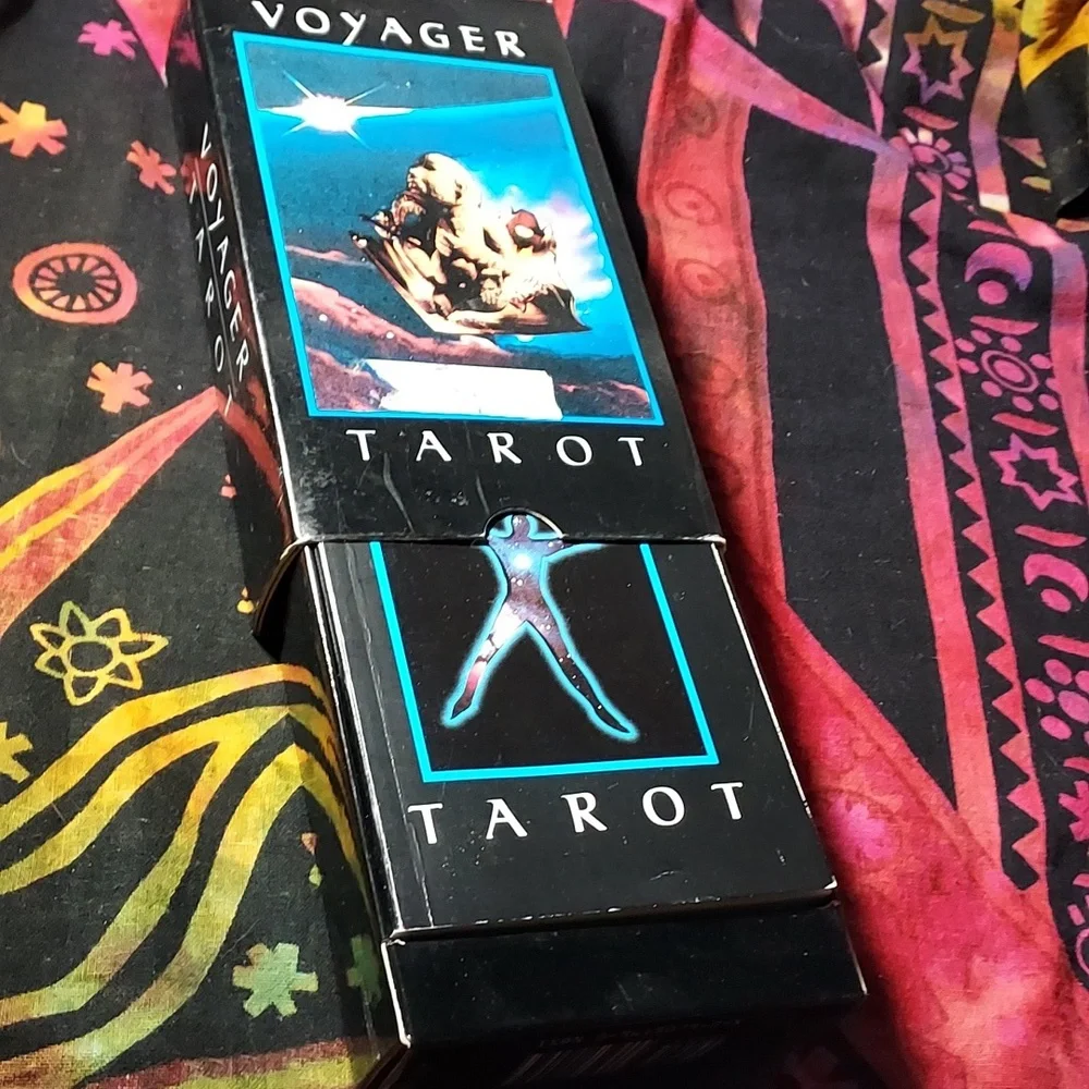 Vintage Voyager Tarot Cards in Original Box 1986 Used James Wanless RARE FIND - Picture 1 of 7